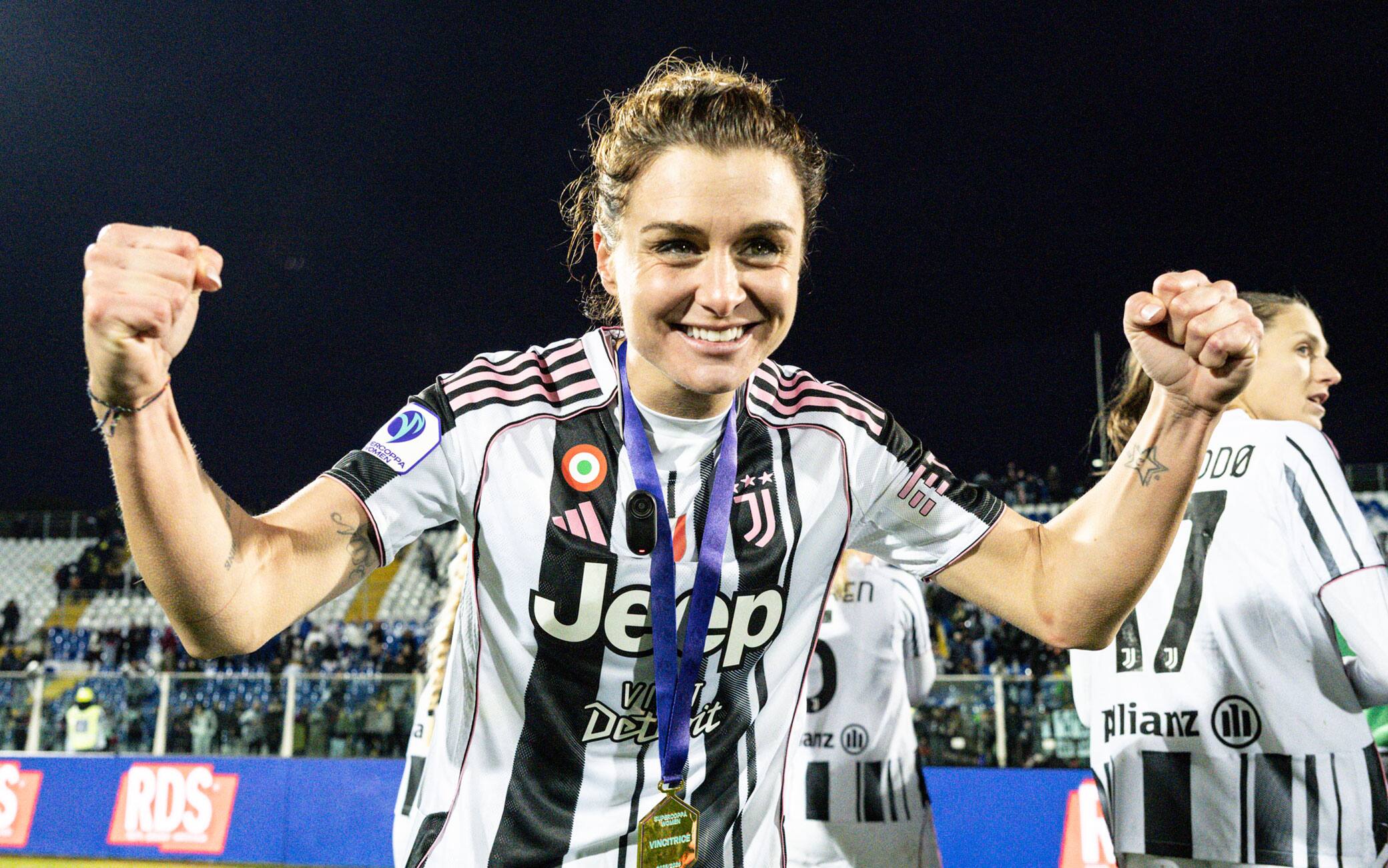 Cristiana Girelli lascia la Juventus Women: storia, vittorie e numeri in carriera