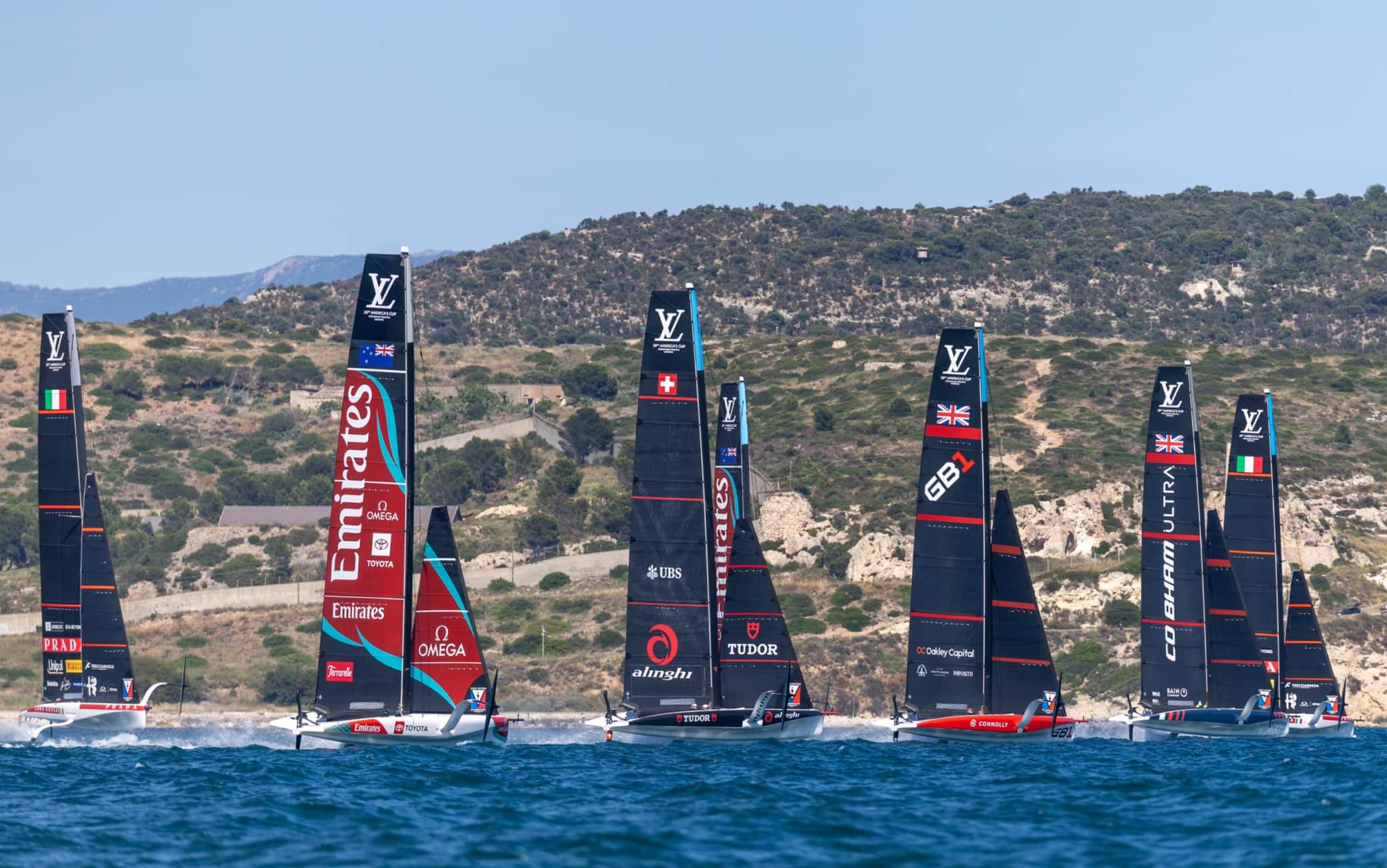 America's Cup a Napoli: i team e gli equipaggi in gara alle regate preliminari