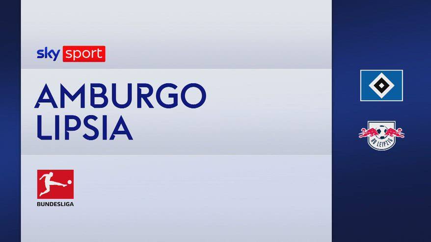 Amburgo-Lipsia 1-2: gol e highlights