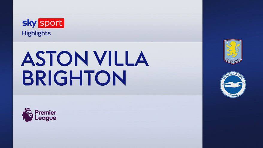 Aston Villa-Brighton 1-0: gol e highlights