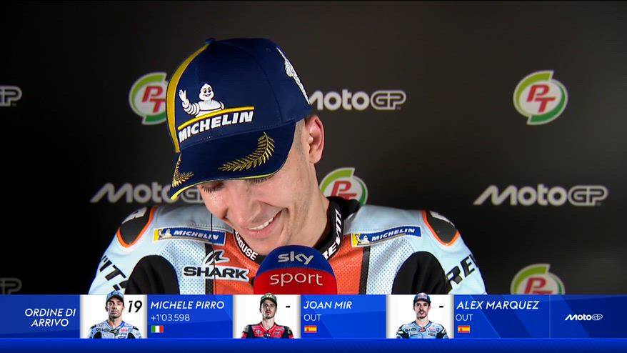 Fernandez: "Una bella sorpresa il terzo posto"