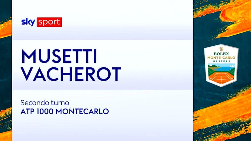 Musetti-Vacherot: highlights Atp Monte-Carlo. VIDEO
