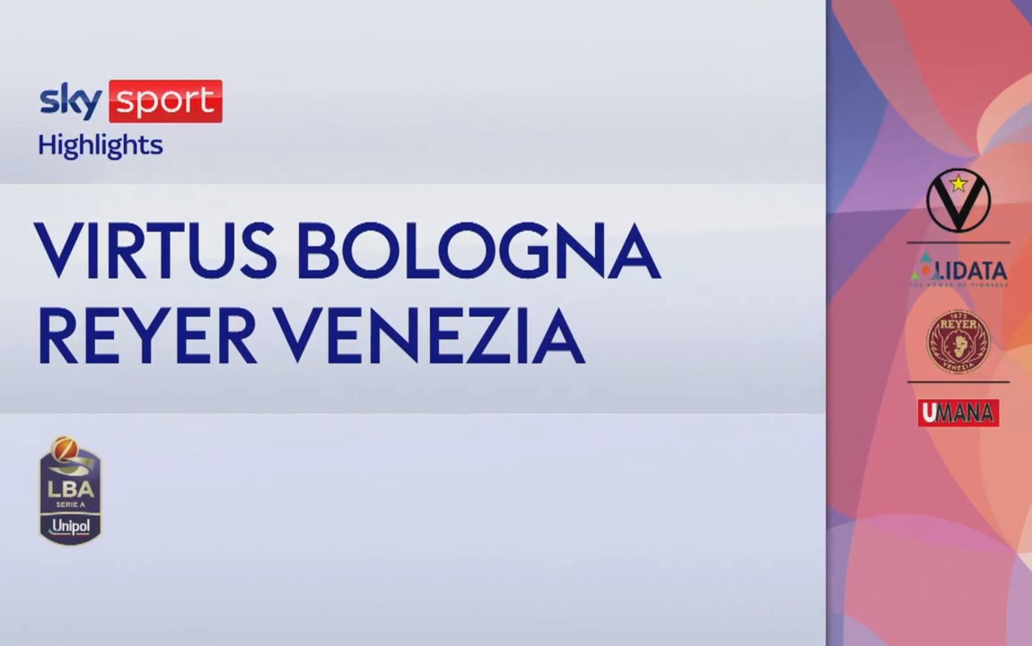 Virtus Bologna-Venezia 82-86: highlights Serie A