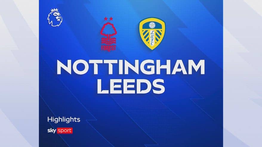 Nottingham Forest-Leeds 0-1: gol e highlights