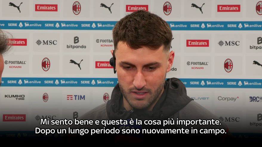 Gimenez: "Mi sento bene, voglio aiutare il Milan a vincere"