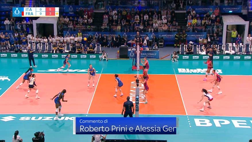 Italia-Francia 3-0, gli highlights