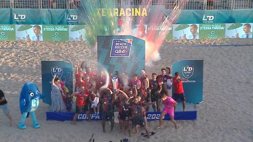 Beach Soccer, finale di Coppa Italia: Samb-Napoli 3-1