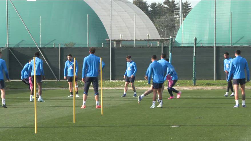 Atalanta, allenamento a Zingonia alla vigilia del Bayern