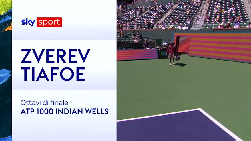 Zverev-Tiafoe: highlights Atp Indian Wells