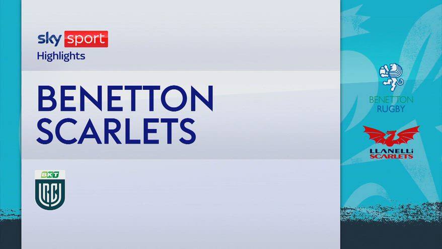 Rugby, Benetton-Scarlets 20-20: gli highlights
