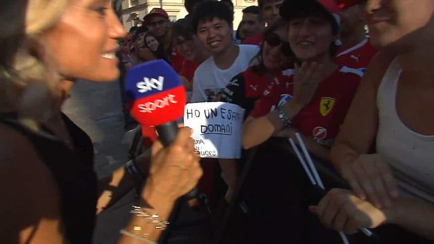 'Drive to Monza', neanche l'esame di fisica ferma una tifosa