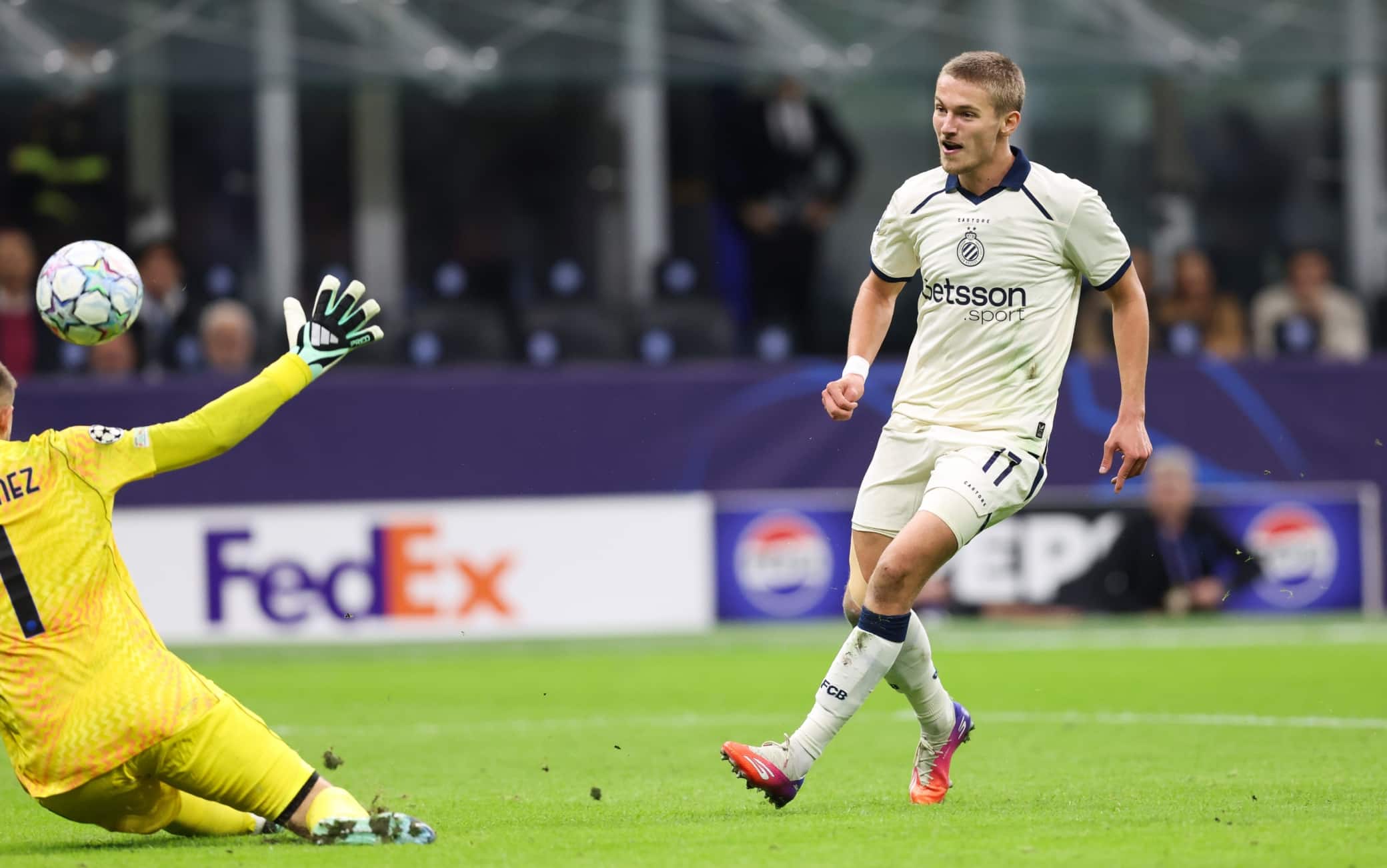 Il gol di Vermant