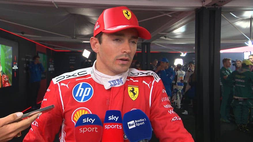 Leclerc: "Non soddisfatti, ora pensiamo a Monza"