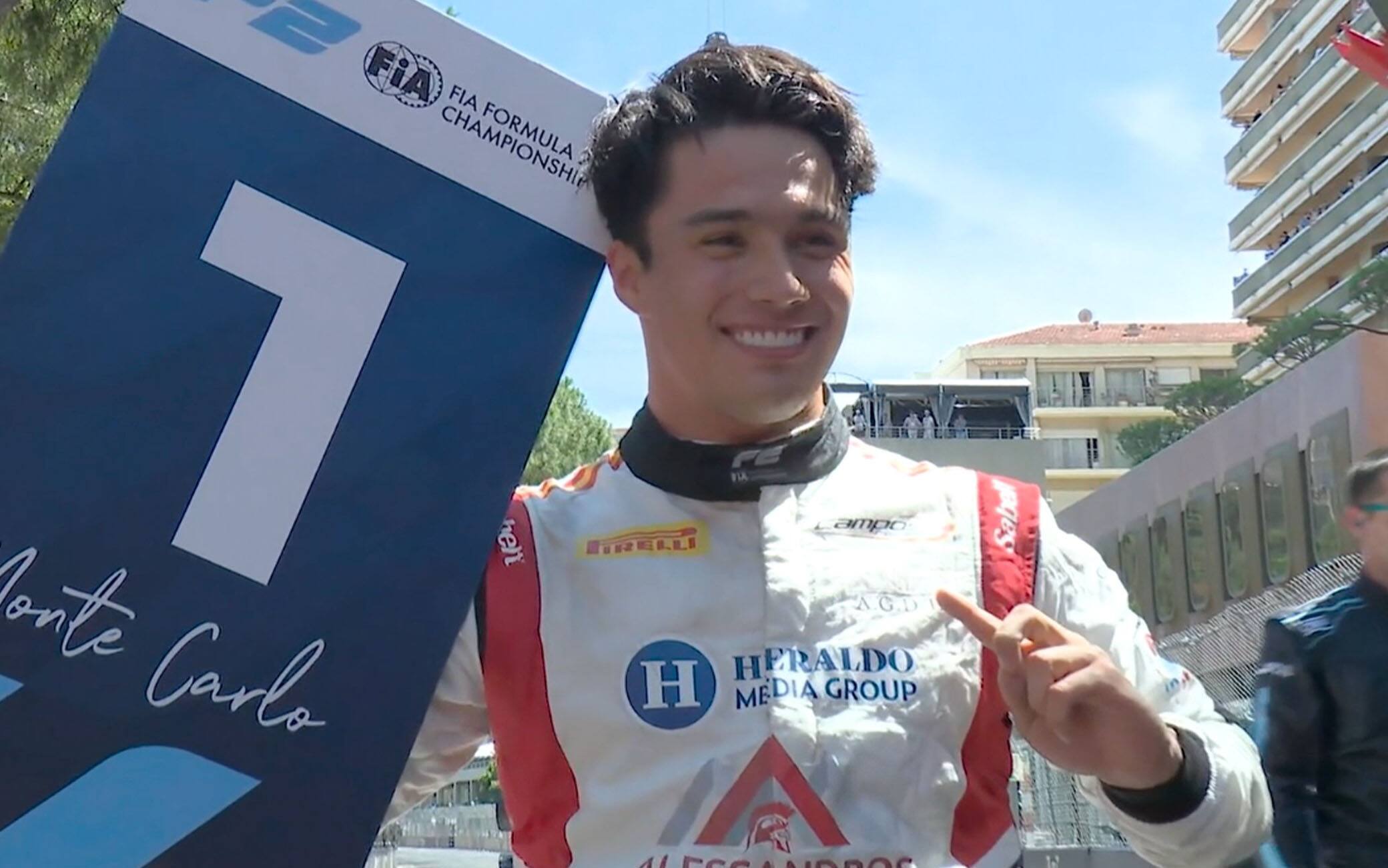 Formula 2, GP Monaco: Leon vince la Sprint Race, Minì chiude 3°