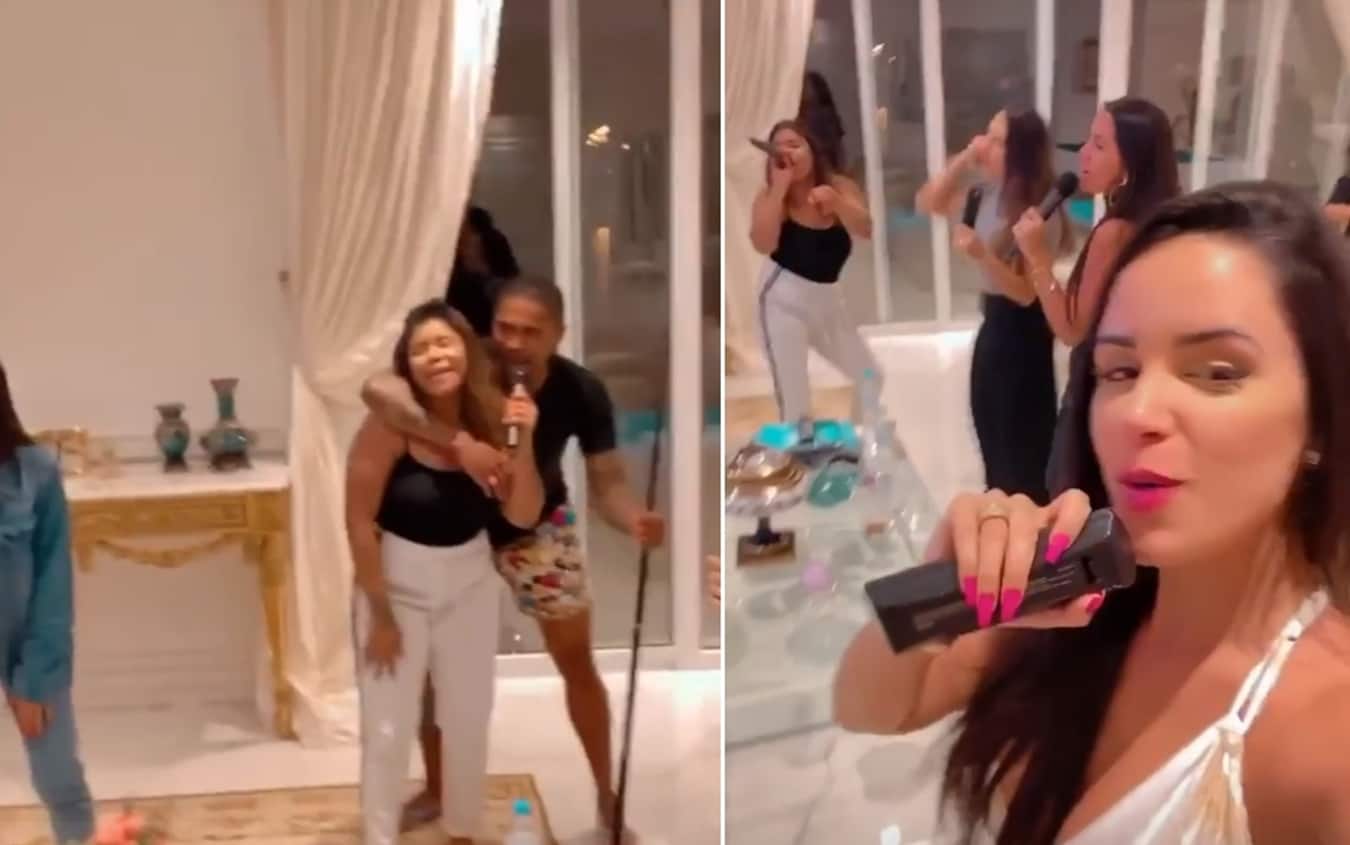 Douglas Costa e la fidanzata 