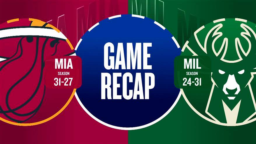 NBA Highlights: Milwaukee-Miami 128-117
