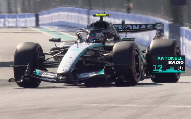 Wolff, il team radio dopo la pole di Antonelli nel GP Miami: "Kimi, Kimi, Kimi..." VIDEO