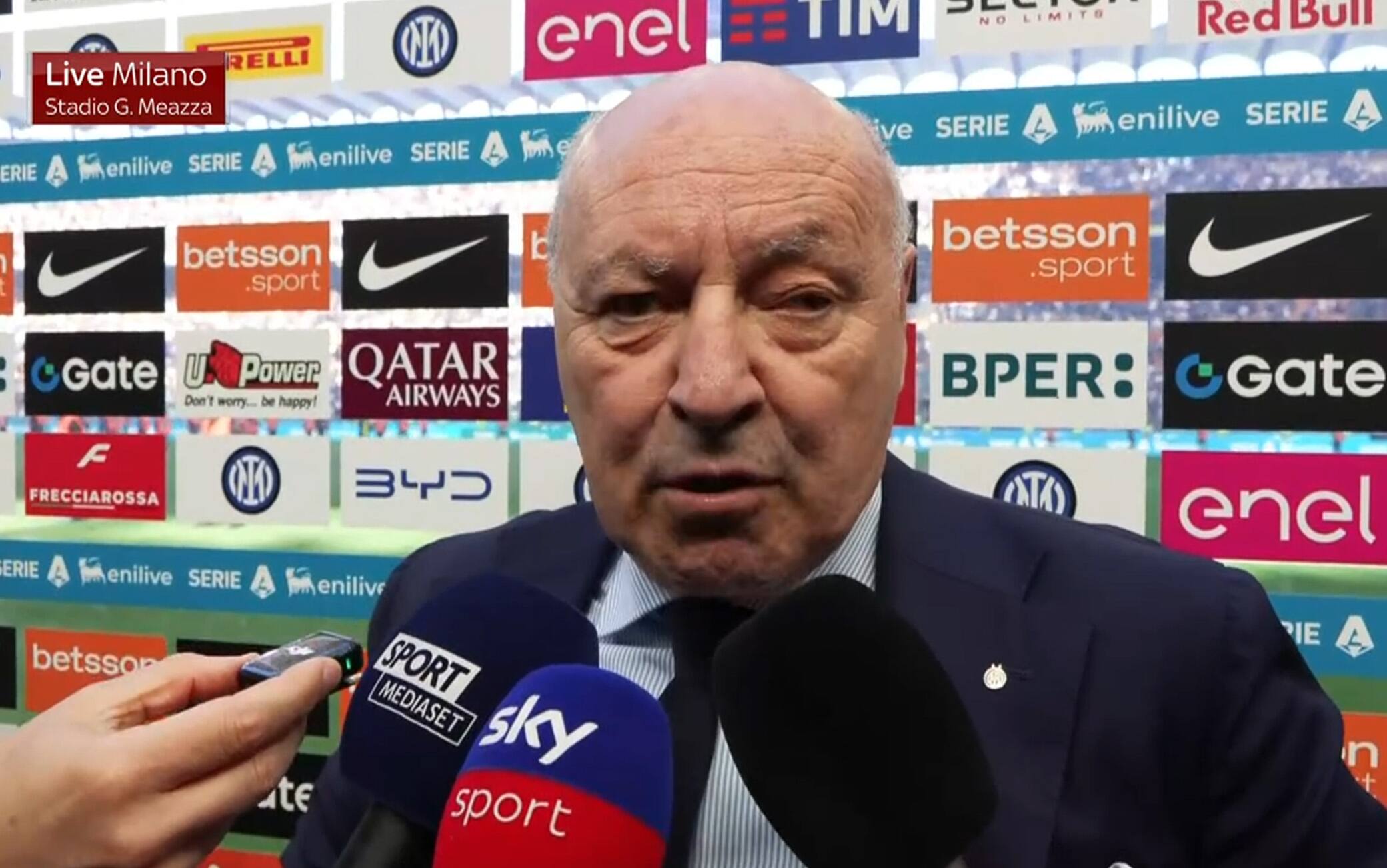 Marotta dopo Inter-Verona: "Auguro a Cardinale di seguire il nostro ciclo". E sul mercato…
