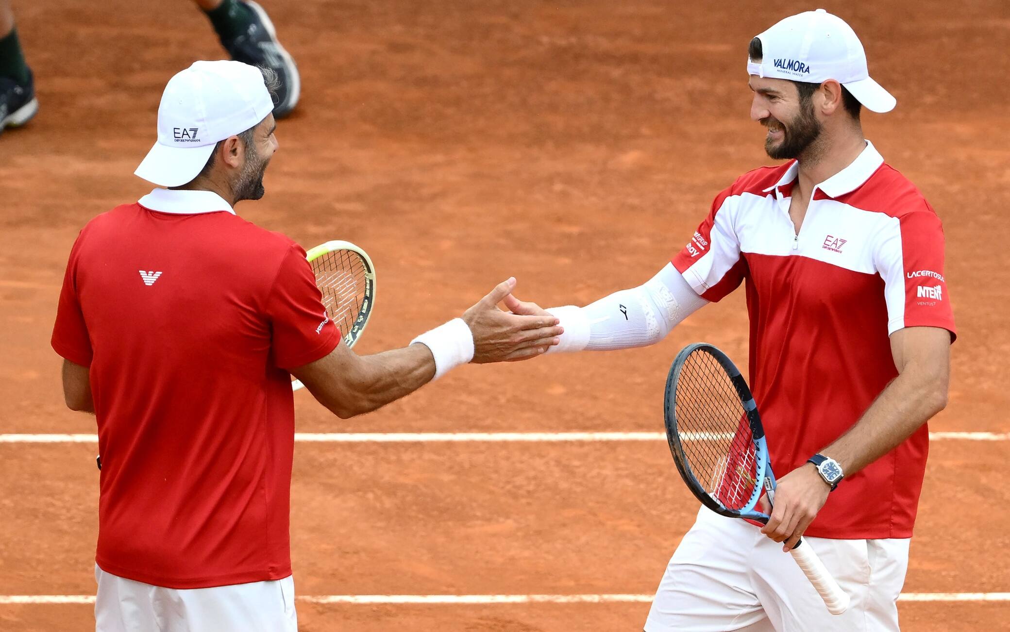 Bolelli/Vavassori in finale all'Atp Roma: battuti Harrison/Skupski in tre set