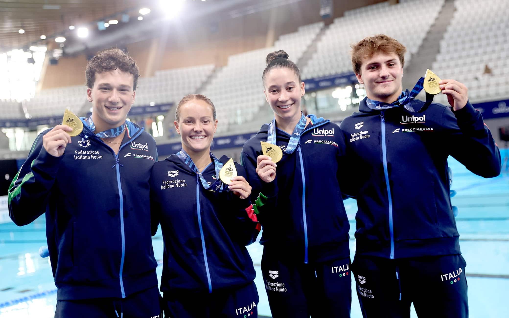 Europei di nuoto 2026, il medagliere di Parigi