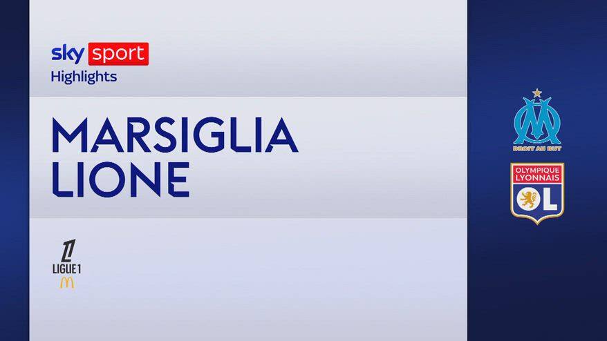 Marsiglia-Lione 3-2: gol e highlights