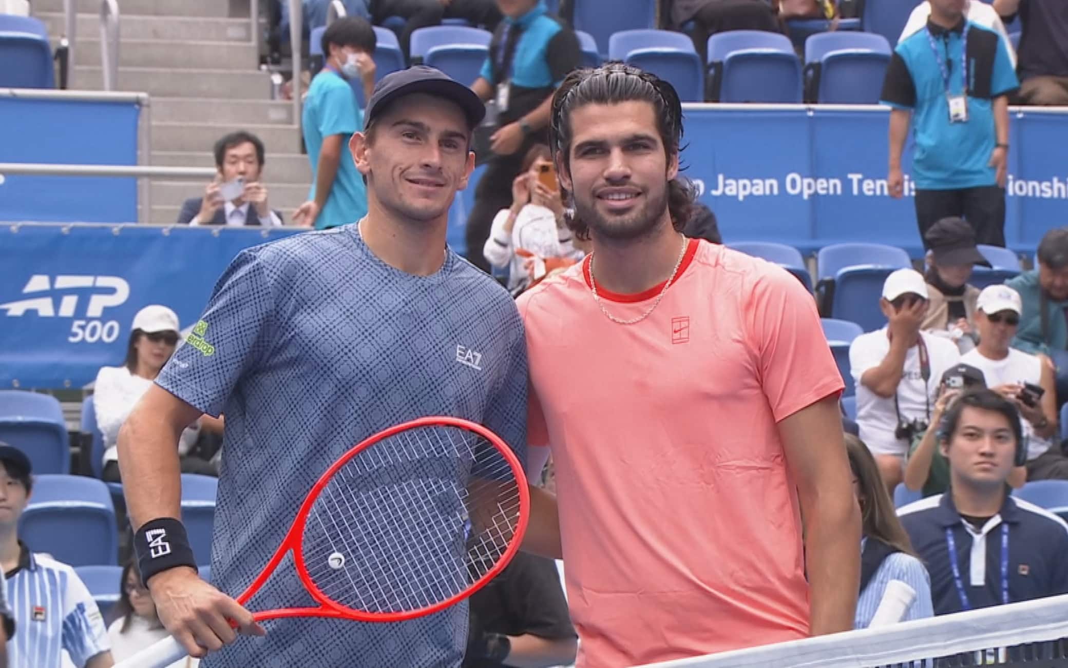 Alcaraz-Arnaldi oggi all'Atp Tokyo, il risultato in diretta live della partita