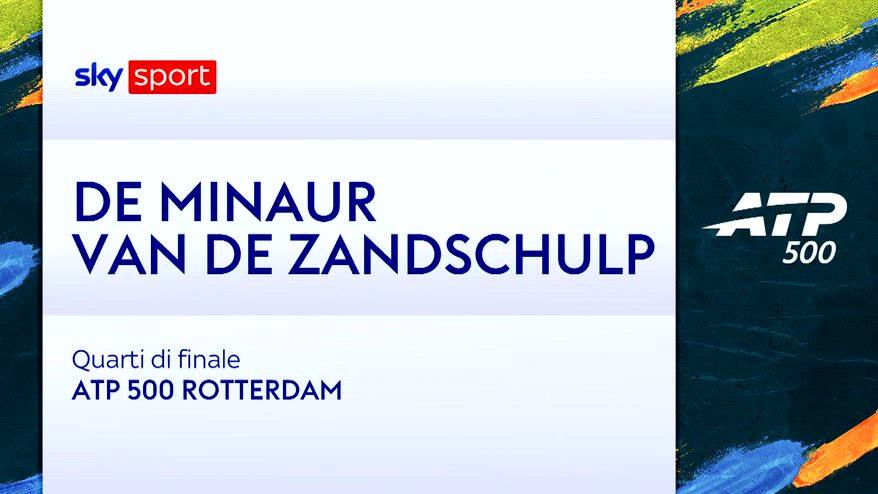De Minaur-Van de Zandschulp: highlights Atp Rotterdam