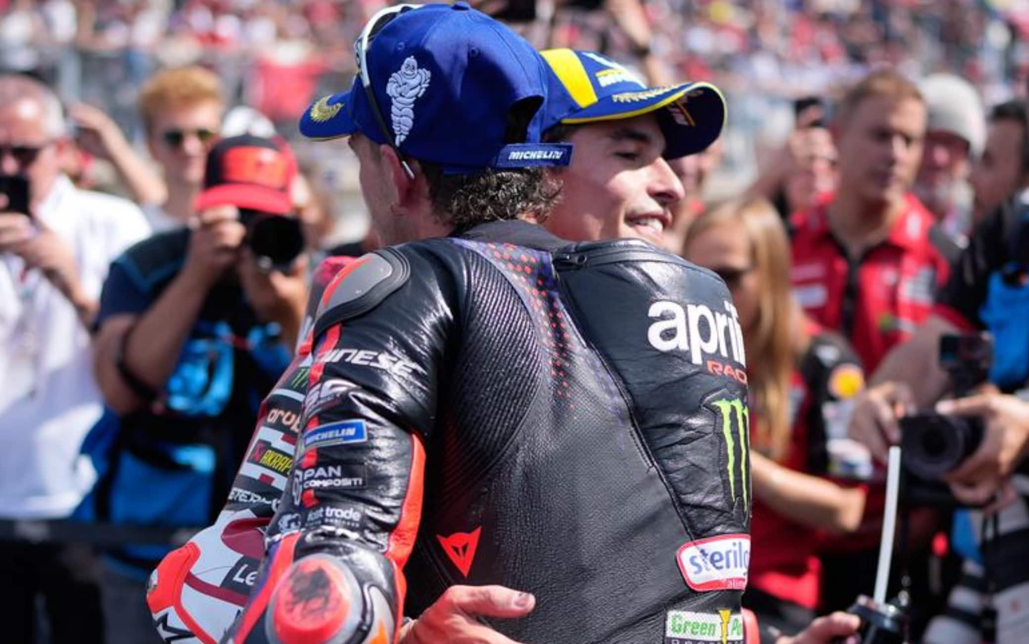 Bezzecchi: "Ci aspettavamo un Marquez così in Ungheria, solo lui diceva di no..."