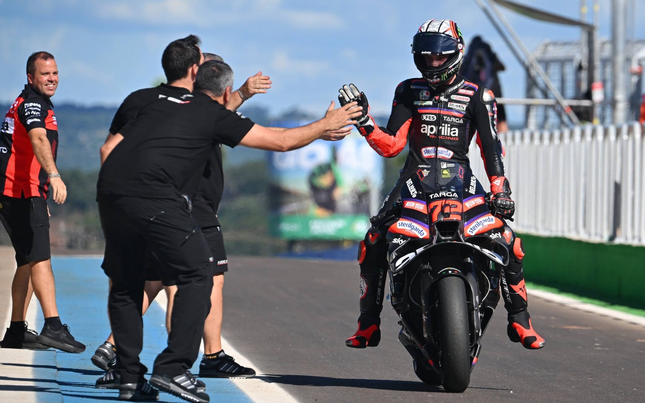 Bezzecchi, il weekend nel GP Brasile raccontato con i team radio. VIDEO