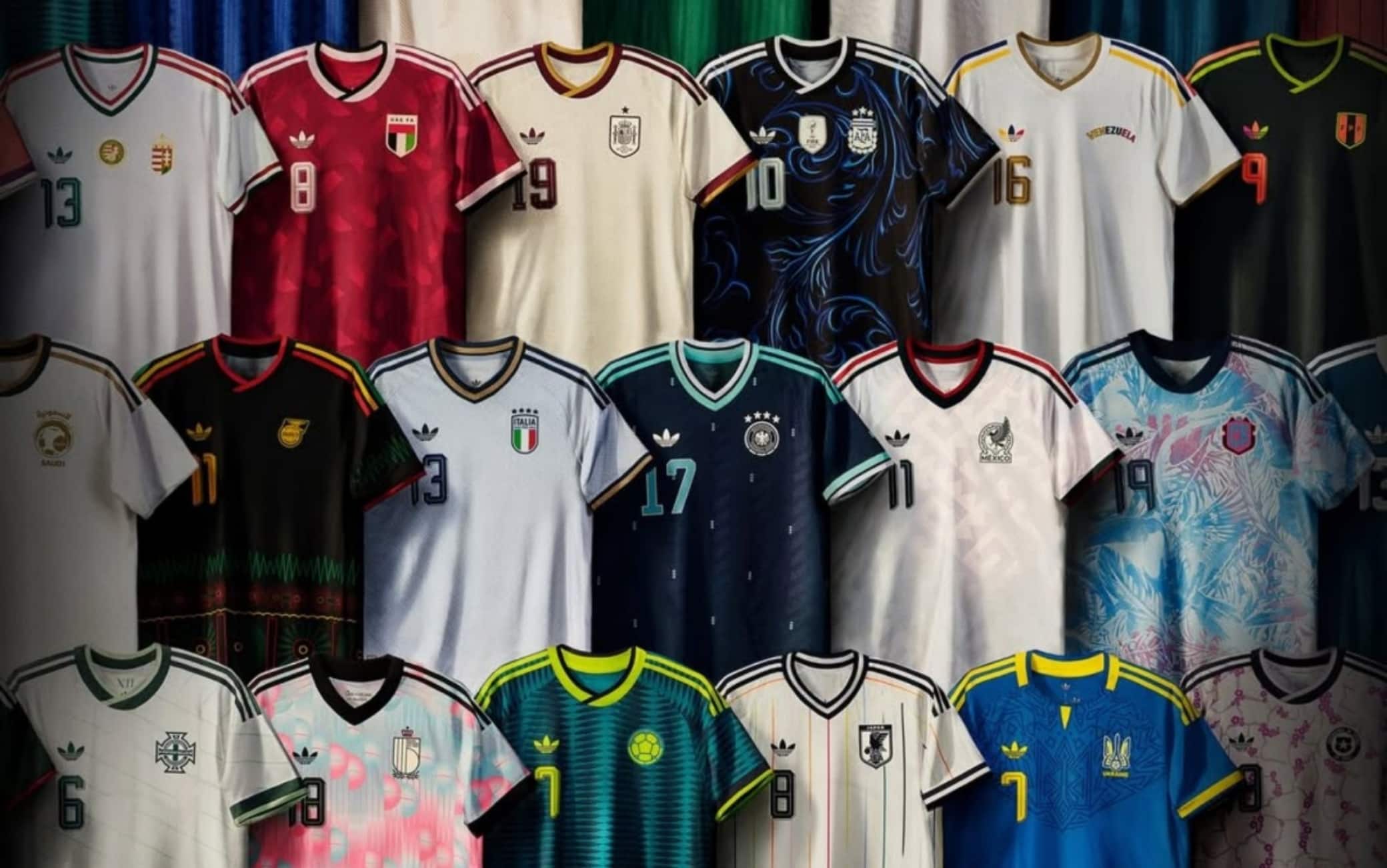 La fotogallery con le MAGLIE delle Nazionali qualificate al Mondiale (o in corsa per la qualificazione)