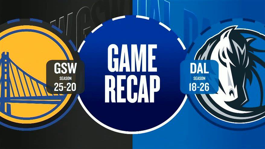 NBA Highlights: Dallas-Golden State 123-115
