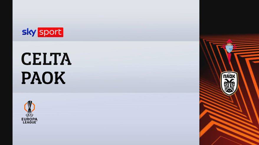 Celta Vigo-Paok 1-0: gol e highlights