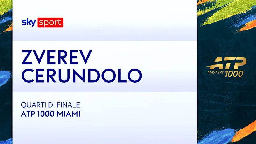 Zverev-Cerundolo: highlights Atp Miami