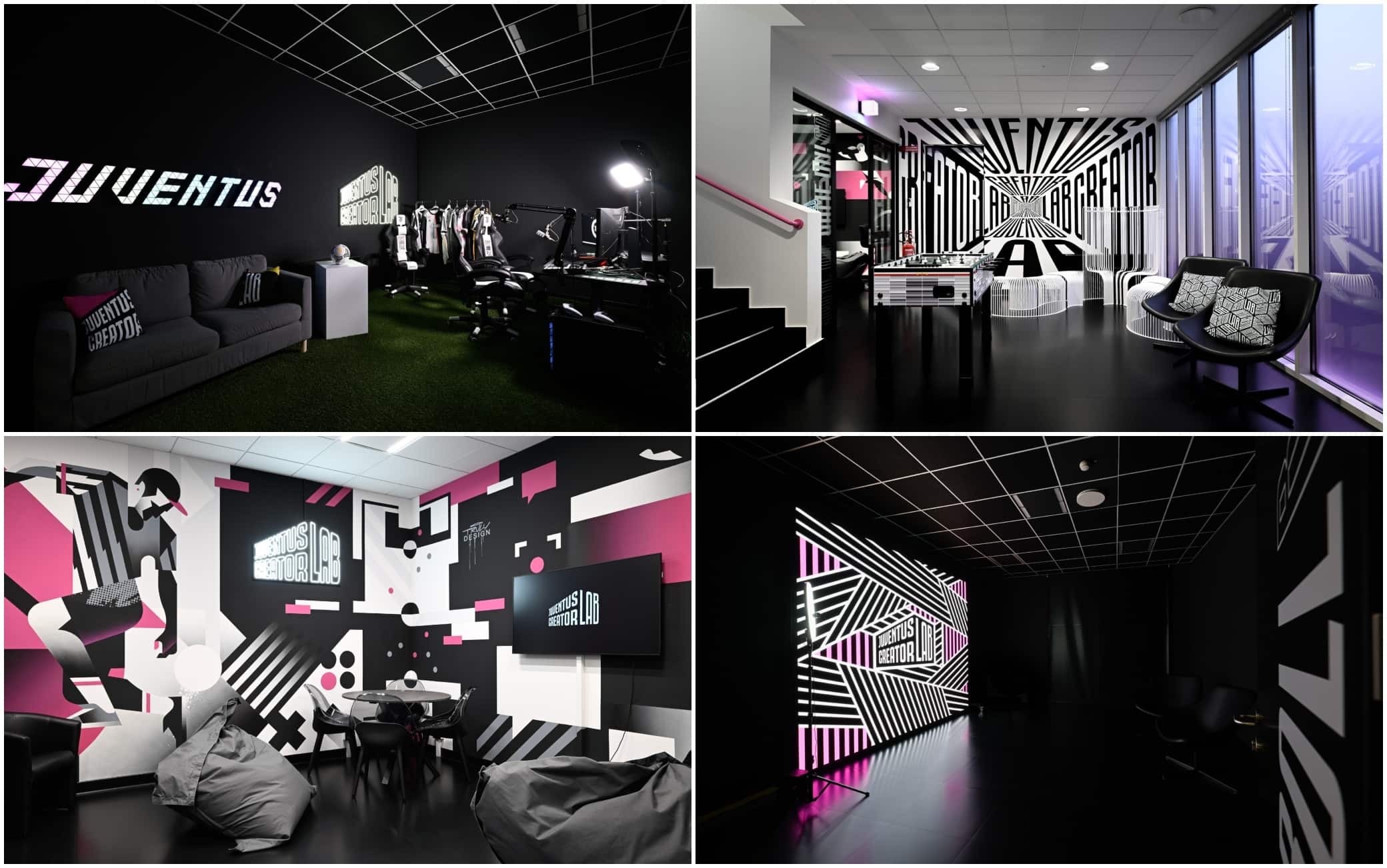 I nuovi studi del Juventus Creator Lab