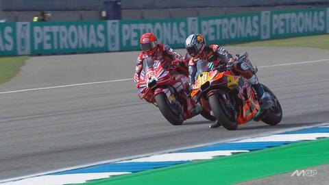 Marquez Acosta, incidente e penalità nella Sprint MotoGP della ...