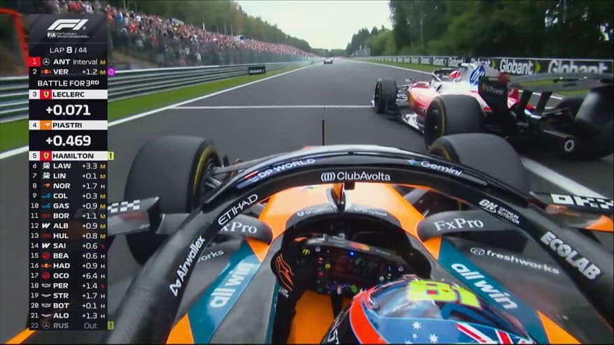 Leclerc-Piastri, contatto: nessuna penalità per Charles