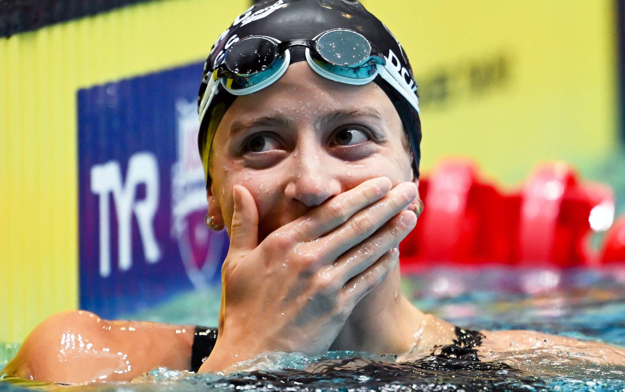 Kate Douglass da record nei 50 stile: "Sono sotto shock, non me lo aspettavo"