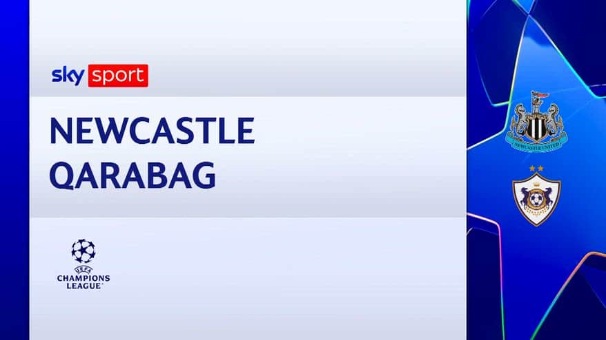 Newcastle-Qarabag 3-2: gol e highlights