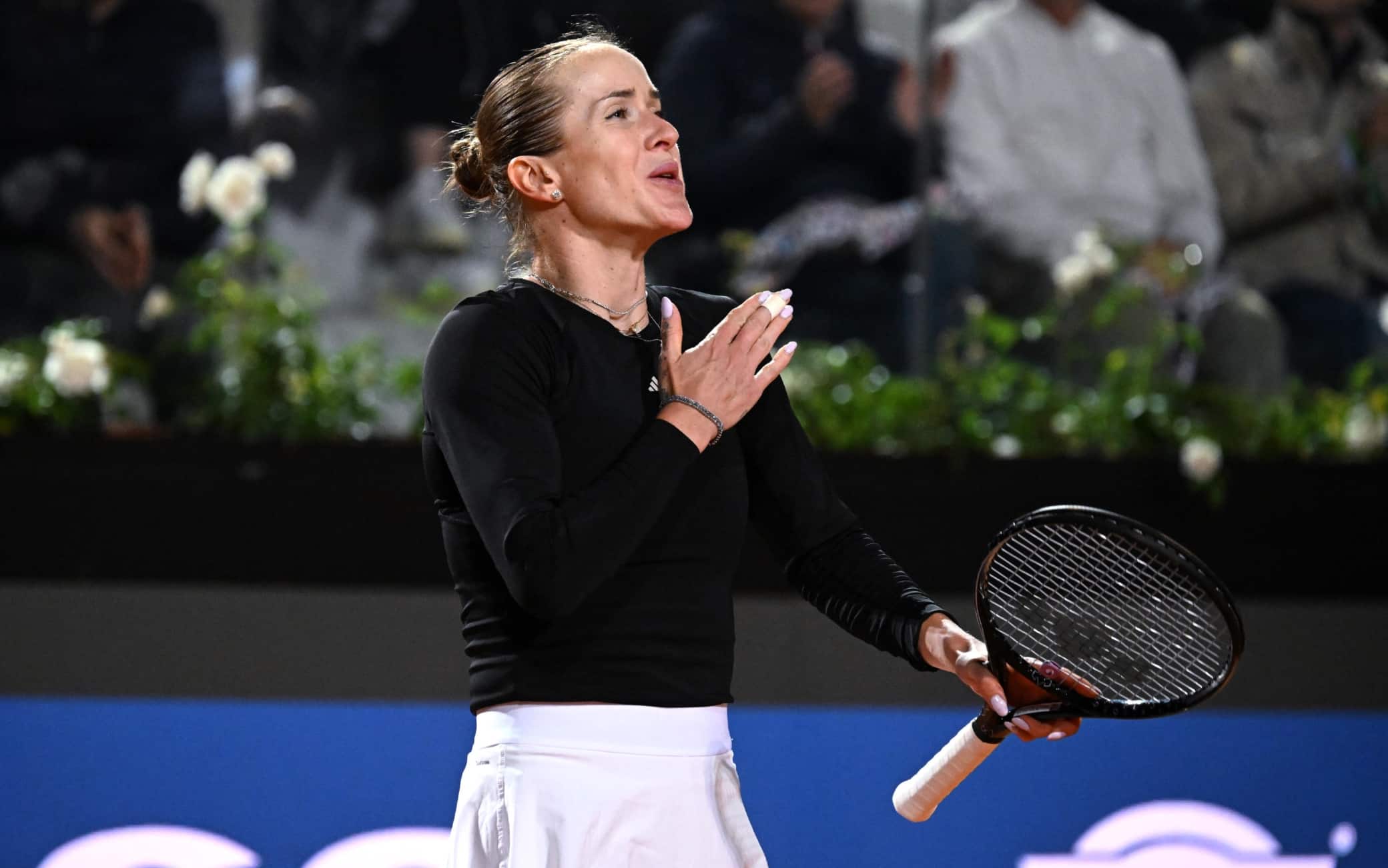 Svitolina in semifinale al Wta Roma, Rybakina battuta in tre set