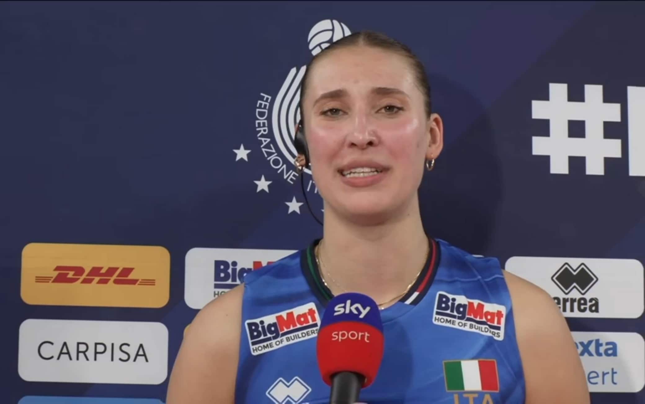 Antropova: "Il cambio ruolo una sfida per me e le compagne". Video