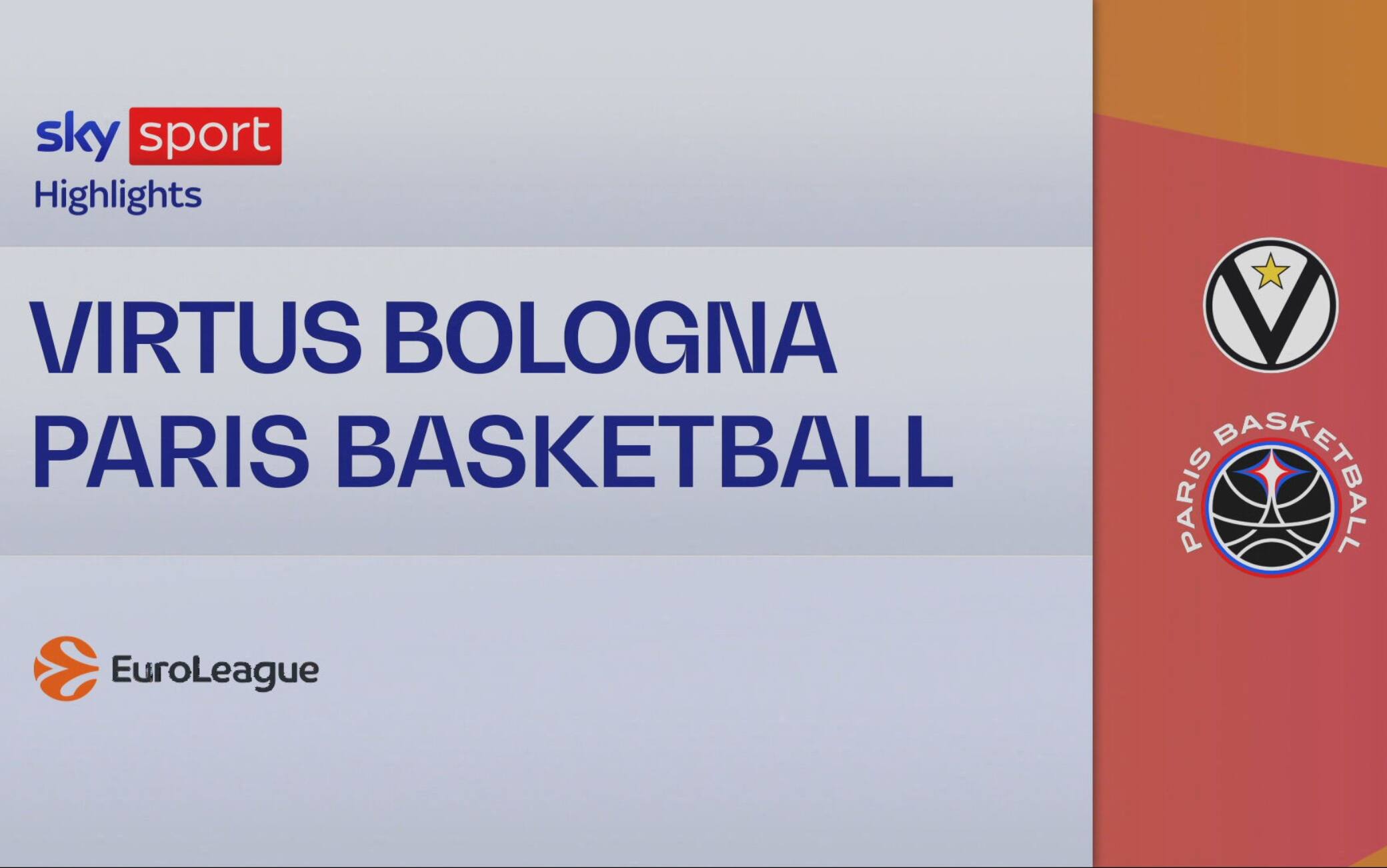 Eurolega, Virtus Bologna-Paris 103-82: gli highlights