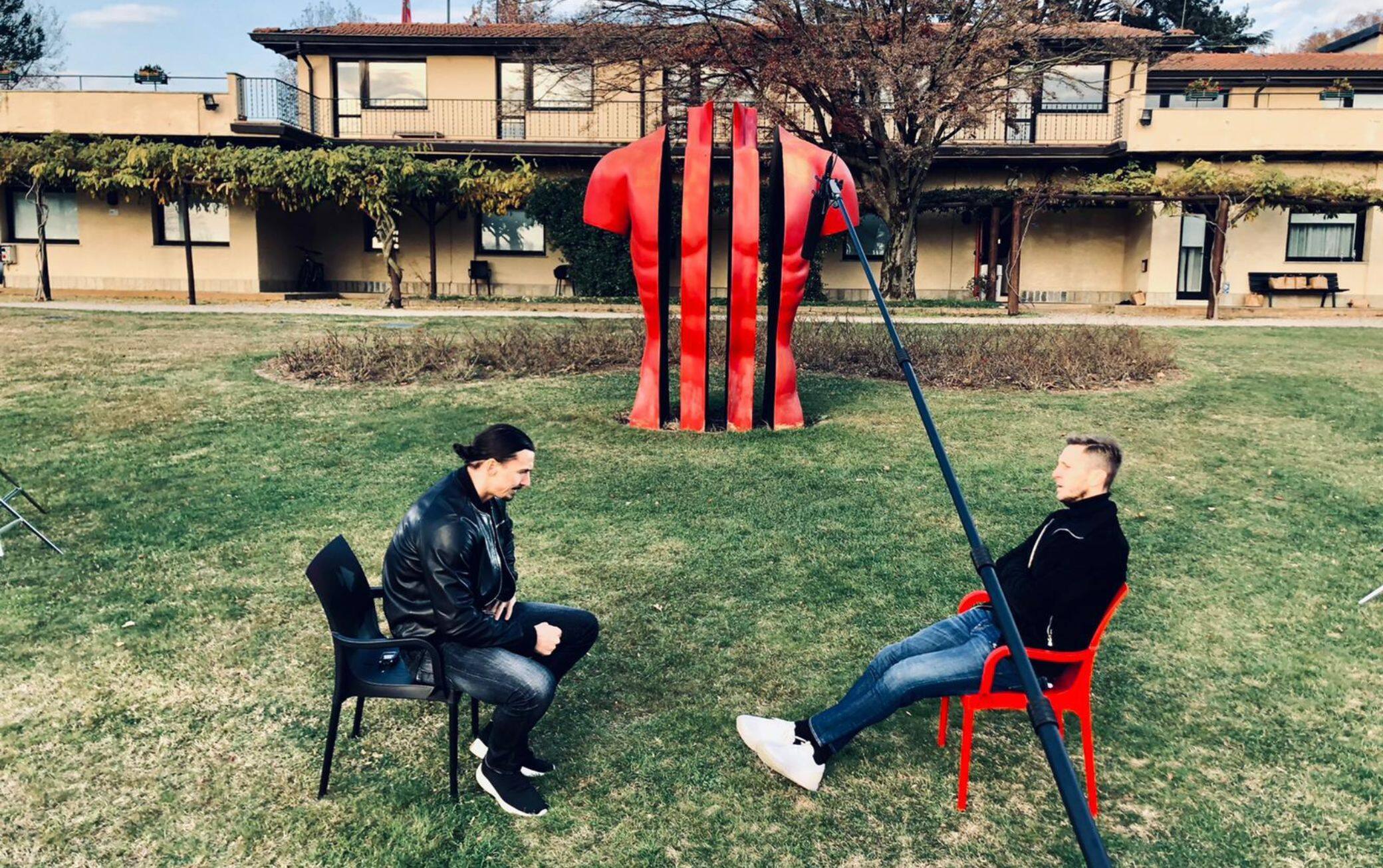 Ibrahimovic, conversazione con Ambrosini