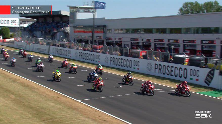 Superbike, round Donington: gli highlights di Gara 1