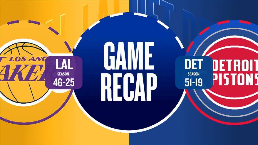 NBA Highlights: Detroit-LA Lakers 113-110
