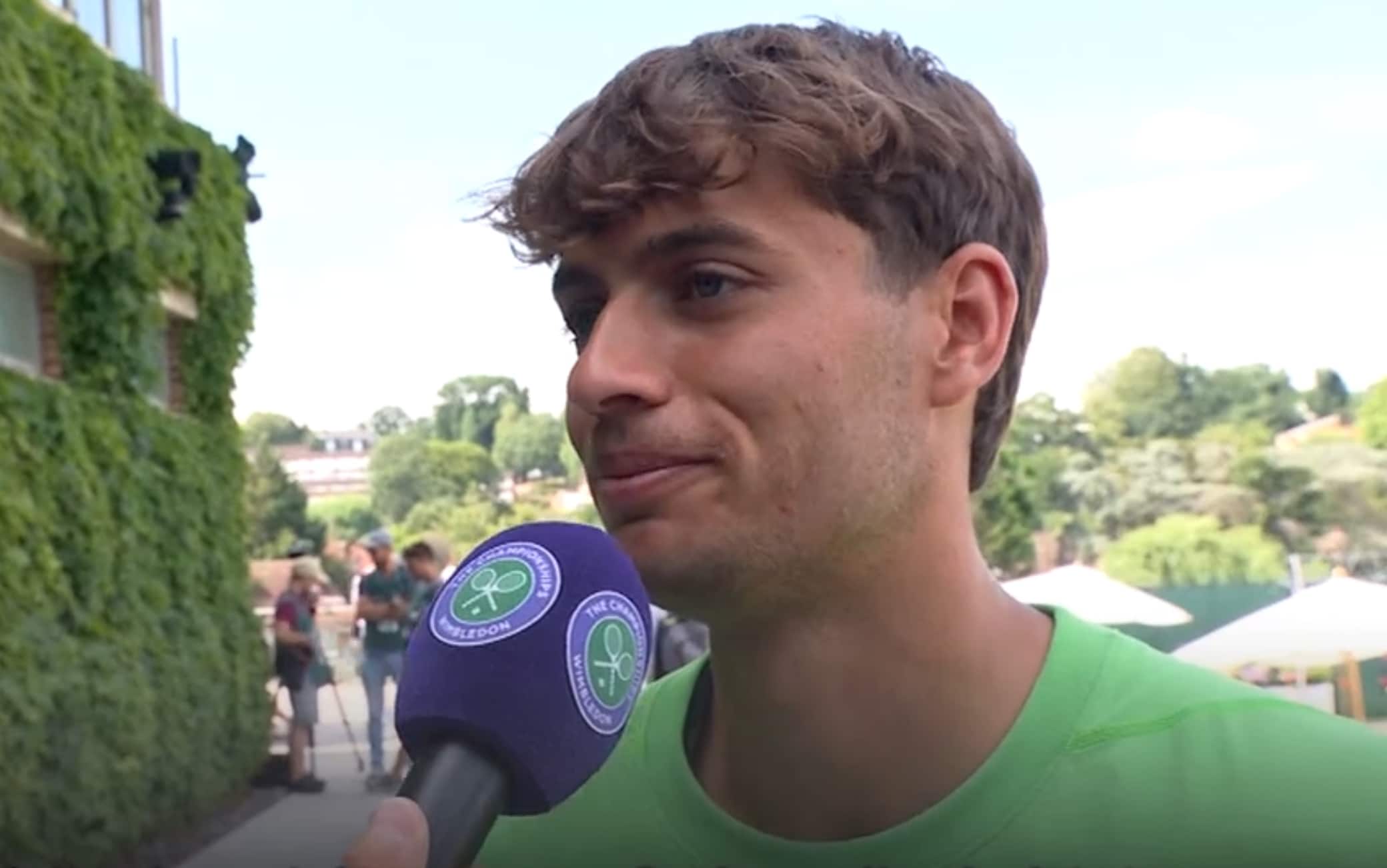 Wimbledon, Cobolli sui Mondiali: "Tifo Brasile e Portogallo". VIDEO
