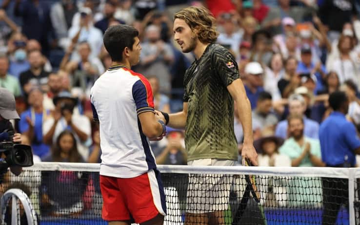 Carlo Alcaraz e Stefanos Tsitsipas
