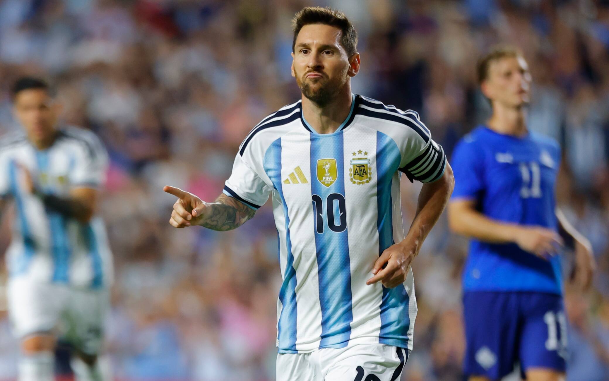Argentina-Islanda 3-0: Messi a segno su rigore, in gol anche Barco e Almada