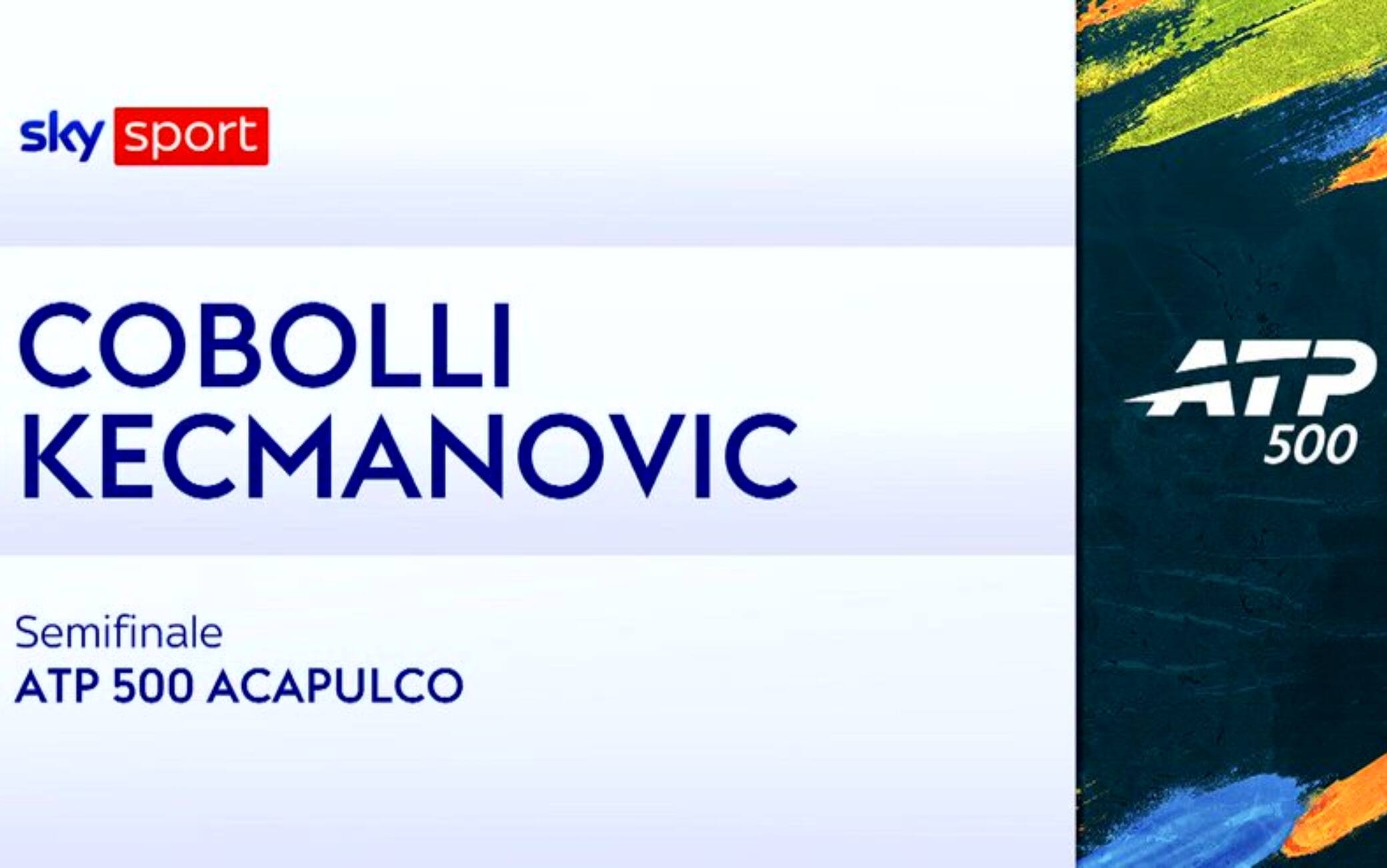 Cobolli-Kecmanovic: highlights Atp Acapulco