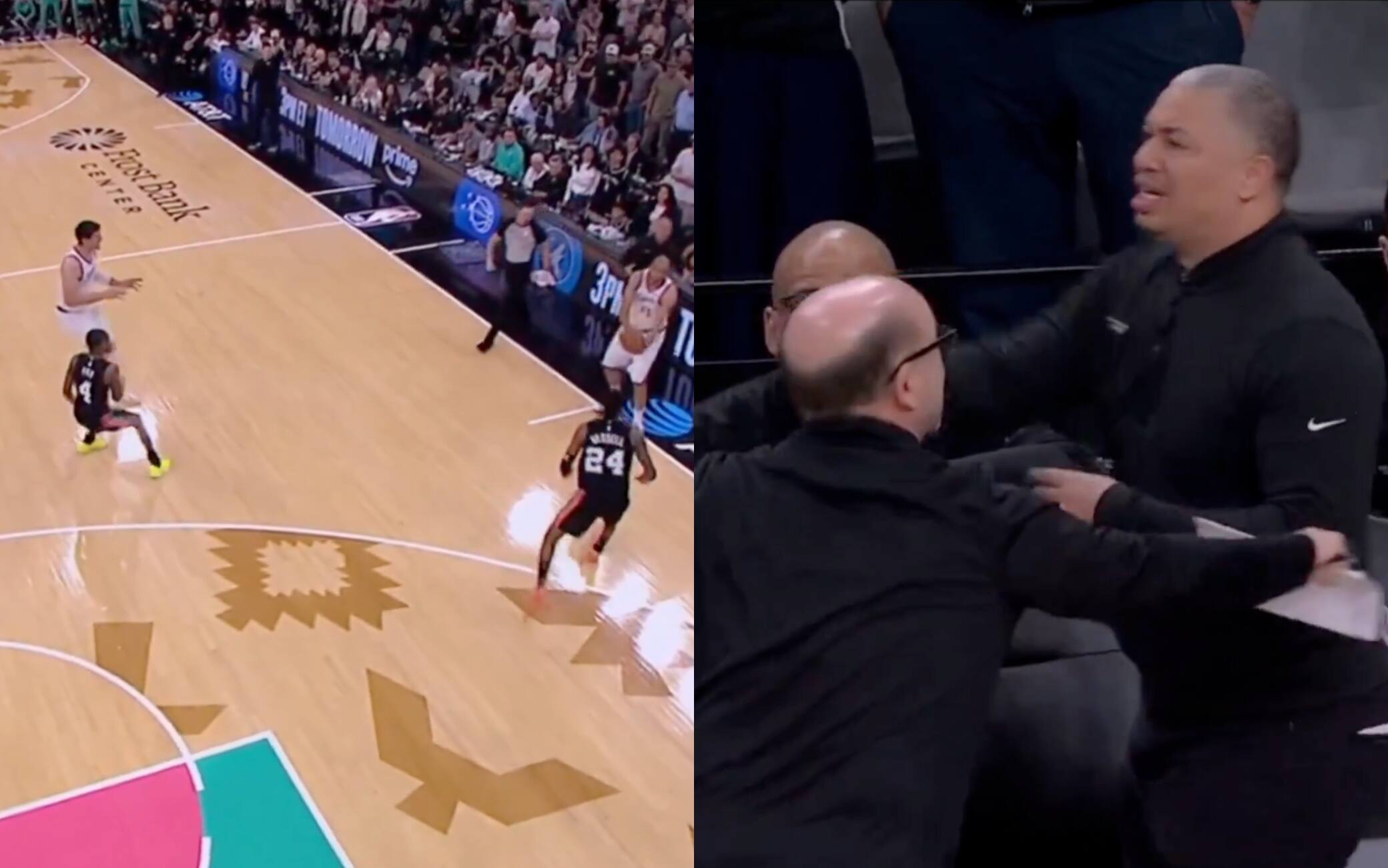NBA, a San Antonio i Clippers perdono una palla assurda e coach Lue non ci vuole credere  