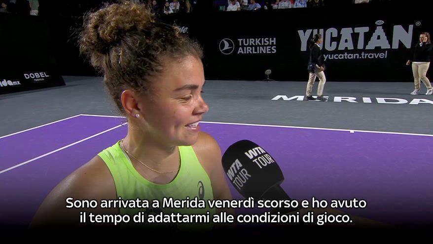 Paolini: "Adattata alle condizioni, felice della vittoria"